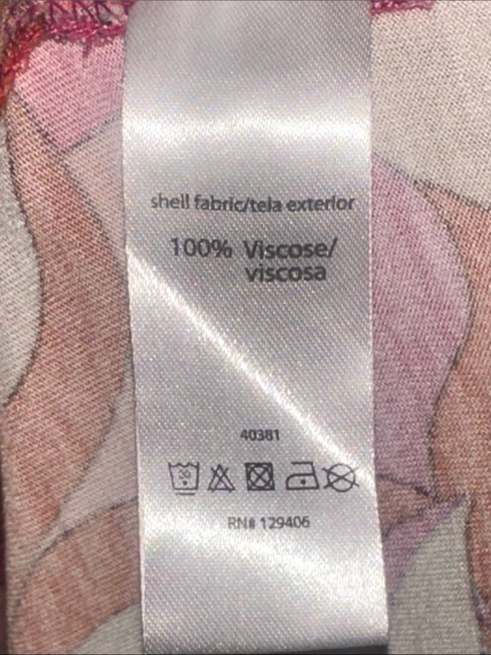 VENUS Red Pink Patterned Maxi Dress - Picture 7 of 8